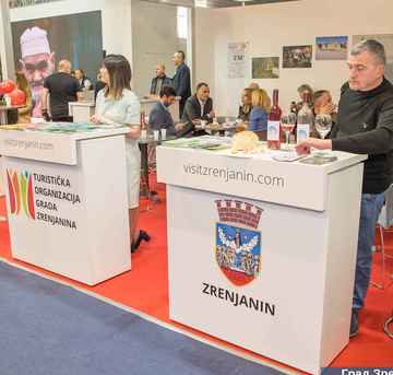 Град Зрењанин представио  своје потенцијале на најзначајнијој туристичкој  манифестацији  у земљи и југоисточној Европи -  Међународном сајму туризма