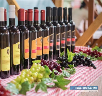 Gradonačelnik Simo Salapura otvorio 3. Internacionalni Banatski festival vina - blizu sedamdeset izlagača iz brojnih mesta širom Srbije i inostranstva