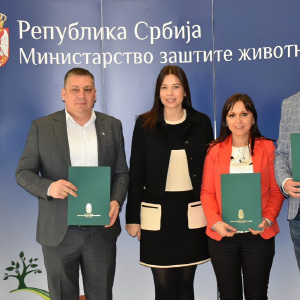 Потписан уговор у Министарству заштите животне средине - Граду Зрењанину скоро 203 милиона динара за пројекат санације некадашње депоније уз зону "Југоисток"